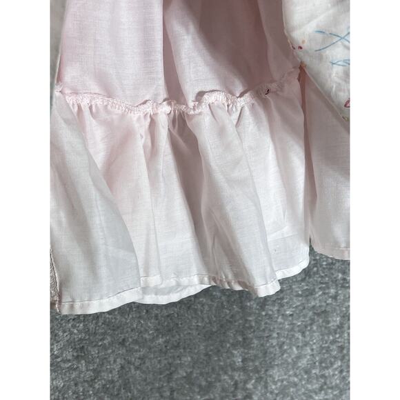 Tommy Bahama Kids Sleeveless 2pc Dress Infant Girls Size 12M Pink Floral NWT - Picture 8 of 8